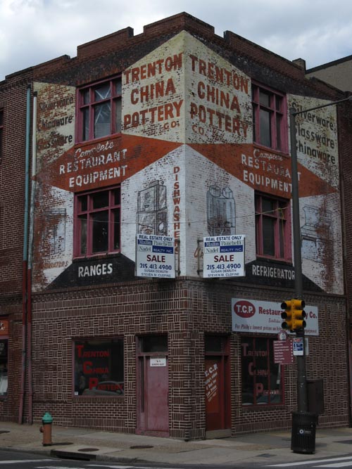 Old Trenton China Pottery Store, 105 North 2nd Street, Philadelphia, Pennsylvania, May 10, 2009