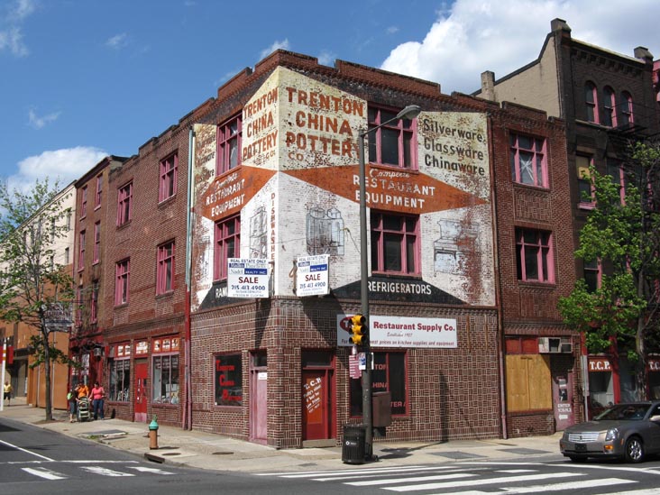 Old Trenton China Pottery Store, 105 North 2nd Street, Philadelphia, Pennsylvania, May 10, 2009