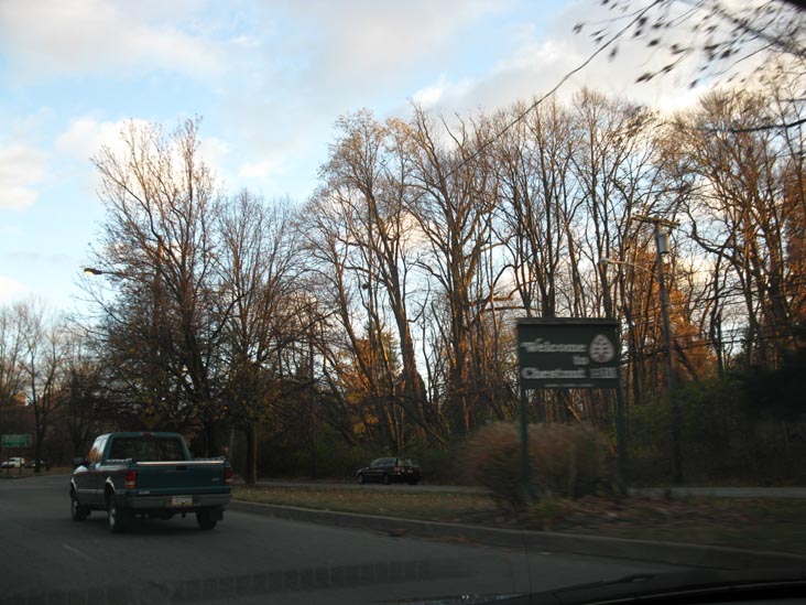 Stenton Avenue Near Paper Mill Road and Bethlehem Pike, Chestnut Hill, Philadelphia, Pennsylvania, November 27, 2010