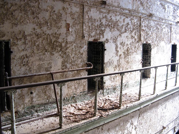 Cellblock 12, View From Second Floor, Eastern State Penitentiary, 2027 Fairmount Avenue, Fairmount, Philadelphia, Pennsylvania