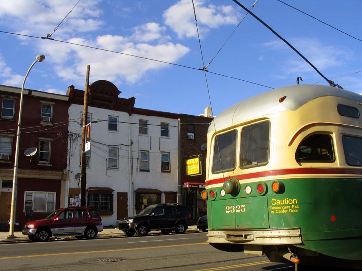 Trolley, Girard Avenue, Fishtown, Philadelphia, Pennsylvania, September 16, 2007