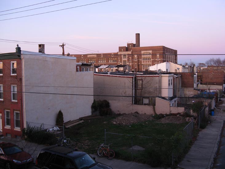 View From Philadelphia Brewing Company, 2439 Amber Street, Kensington, Philadelphia, Pennsylvania