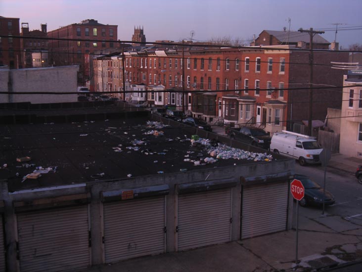 View From Philadelphia Brewing Company, 2439 Amber Street, Kensington, Philadelphia, Pennsylvania