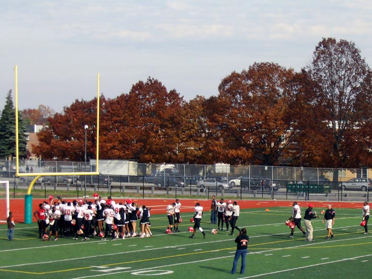 End Of Game Celebration, Northeast vs. Central Thanksgiving Day Football Classic, Northeast High School, Northeast Philadelphia, November 22, 2007
