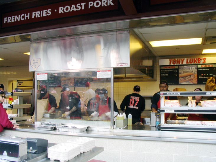 Tony Luke's, Citizens Bank Park, South Philadelphia, Philadelphia, Pennsyvlania, Opening Day, March 31, 2008
