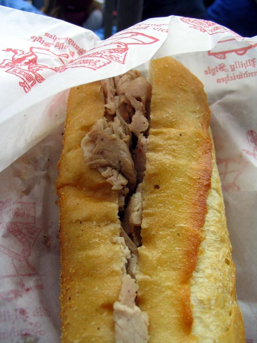 Pork Sandwich, Tony Luke's, Citizens Bank Park, South Philadelphia, Philadelphia, Pennsyvlania, Opening Day, March 31, 2008