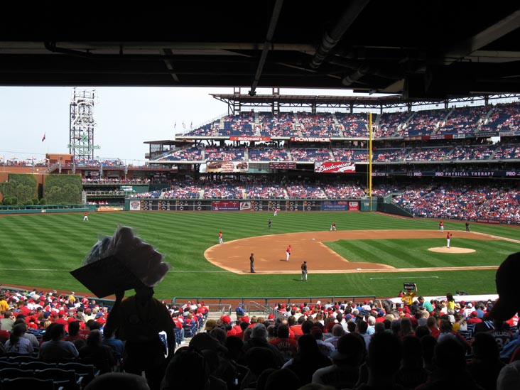Field Level, Philadelphia Phillies vs. Pittsburgh Pirates, Citizens Bank Park, Philadelphia, Pennsylvania, April 3, 2010