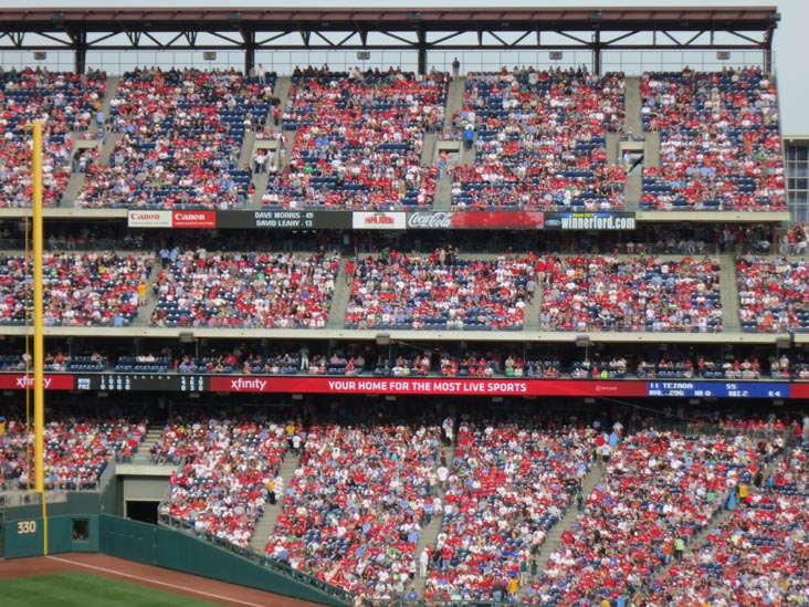 Philadelphia Phillies vs. New York Mets, Citizens Bank Park, Philadelphia, Pennsylvania, April 14, 2012