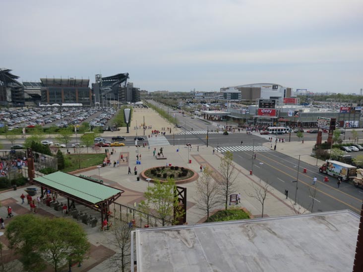 View From Citizens Bank Park, Philadelphia, Pennsylvania, April 14, 2012