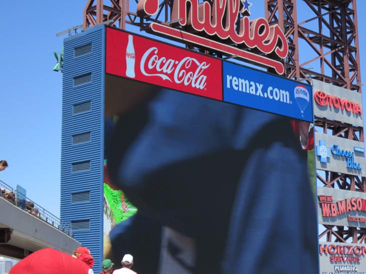 Phanatic's Birthday Celebration, Philadelphia Phillies vs. Chicago Cubs, Citizens Bank Park, Philadelphia, Pennsylvania, April 29, 2012