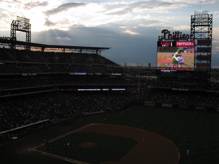Pregame, Philadelphia Phillies vs. Atlanta Braves, Citizens Bank Park, Philadelphia, Pennsylvania, May 7, 2011