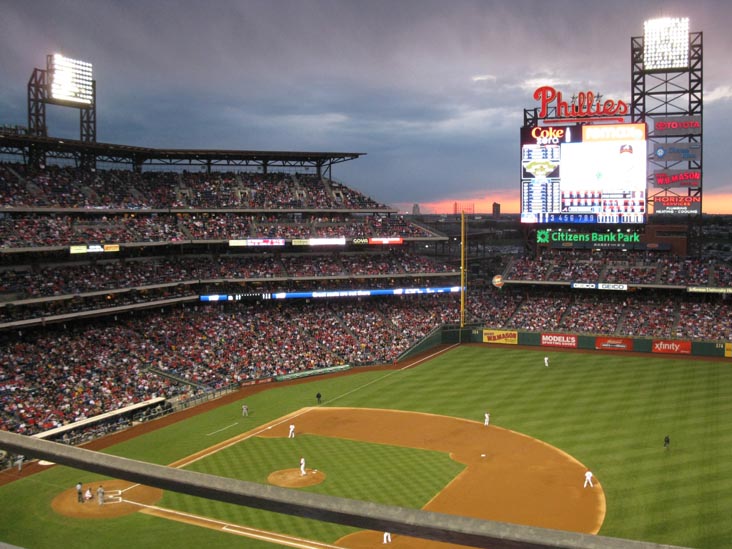 Philadelphia Phillies vs. Atlanta Braves, Citizens Bank Park, Philadelphia, Pennsylvania, May 7, 2011
