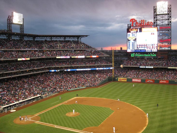 Philadelphia Phillies vs. Atlanta Braves, Citizens Bank Park, Philadelphia, Pennsylvania, May 7, 2011