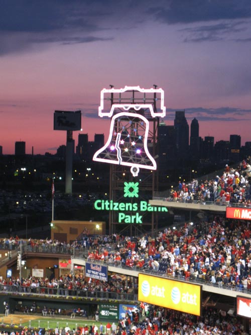 Liberty Bell Ringing, Philadelphia Phillies vs. Atlanta Braves, Citizens Bank Park, Philadelphia, Pennsylvania, May 7, 2011