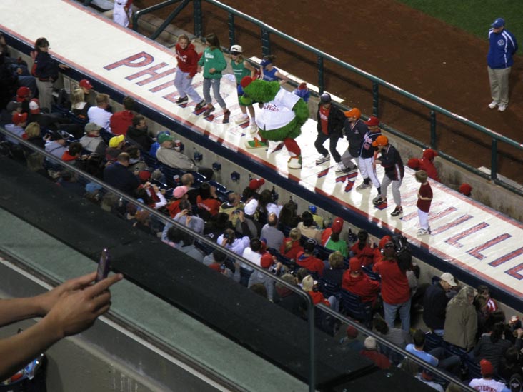 Cabrini College Phanatic Dance, Philadelphia Phillies vs. Atlanta Braves, Citizens Bank Park, Philadelphia, Pennsylvania, May 7, 2011
