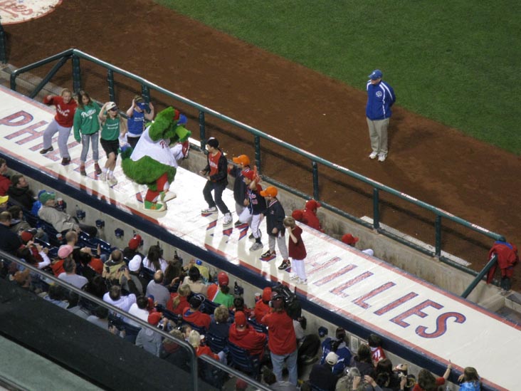 Cabrini College Phanatic Dance, Philadelphia Phillies vs. Atlanta Braves, Citizens Bank Park, Philadelphia, Pennsylvania, May 7, 2011