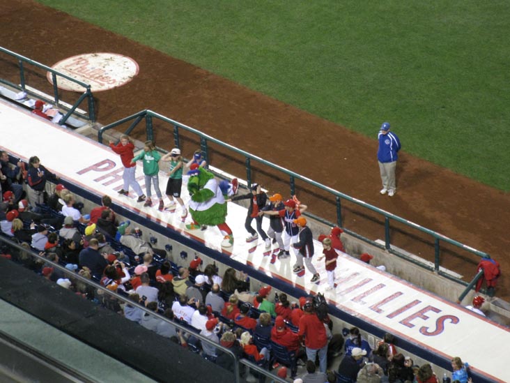 Cabrini College Phanatic Dance, Philadelphia Phillies vs. Atlanta Braves, Citizens Bank Park, Philadelphia, Pennsylvania, May 7, 2011