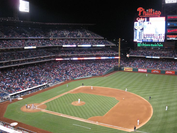 Philadelphia Phillies vs. Atlanta Braves, Citizens Bank Park, Philadelphia, Pennsylvania, May 7, 2011