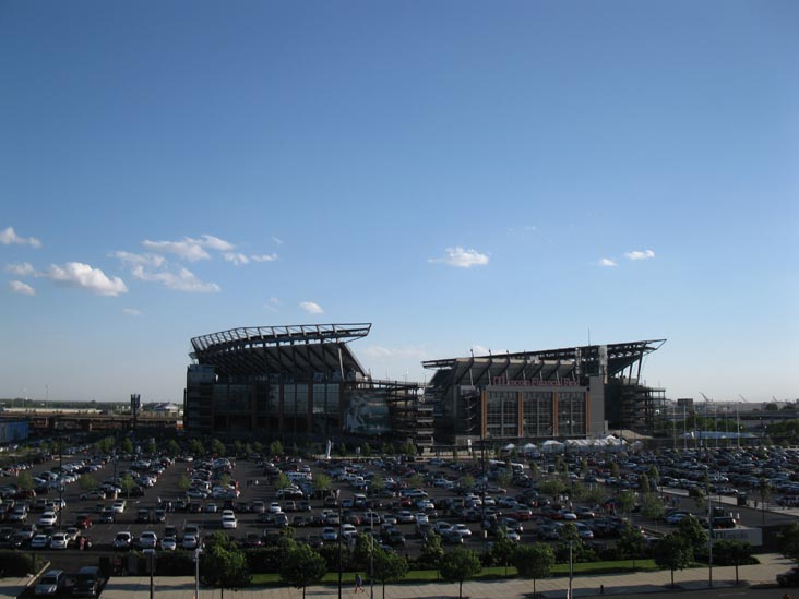 Lincoln Financial Field From Citizens Bank Park, Philadelphia, Pennsylvania, May 8, 2010