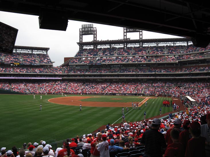 Philadelphia Phillies vs. Chicago Cubs, View From Section 140, Citizens Bank Park, Philadelphia, Pennsylvania, June 12, 2011