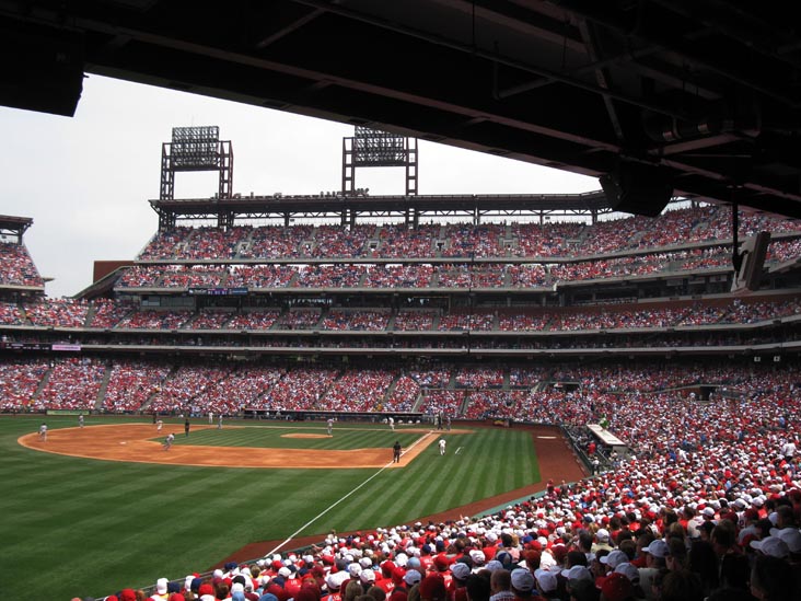 Philadelphia Phillies vs. Chicago Cubs, View From Section 140, Citizens Bank Park, Philadelphia, Pennsylvania, June 12, 2011