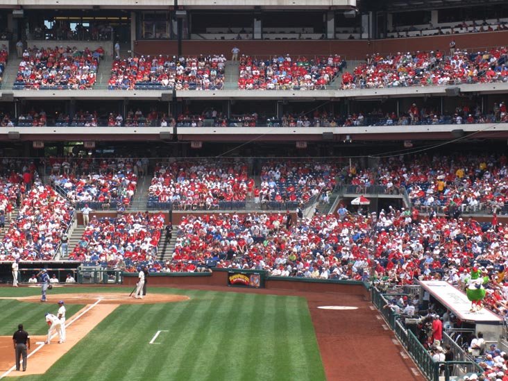 Philadelphia Phillies vs. Chicago Cubs, View From Section 140, Citizens Bank Park, Philadelphia, Pennsylvania, June 12, 2011