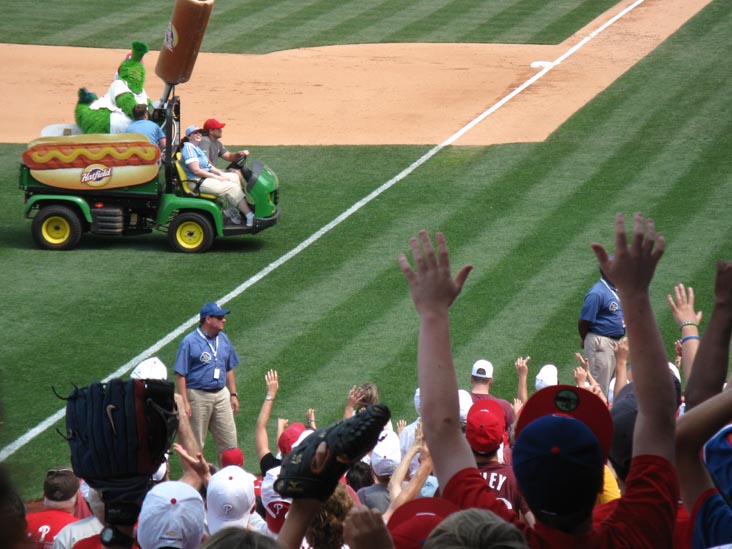 Hatfield Hot Dog Launch, Philadelphia Phillies vs. Chicago Cubs, View From Section 140, Citizens Bank Park, Philadelphia, Pennsylvania, June 12, 2011