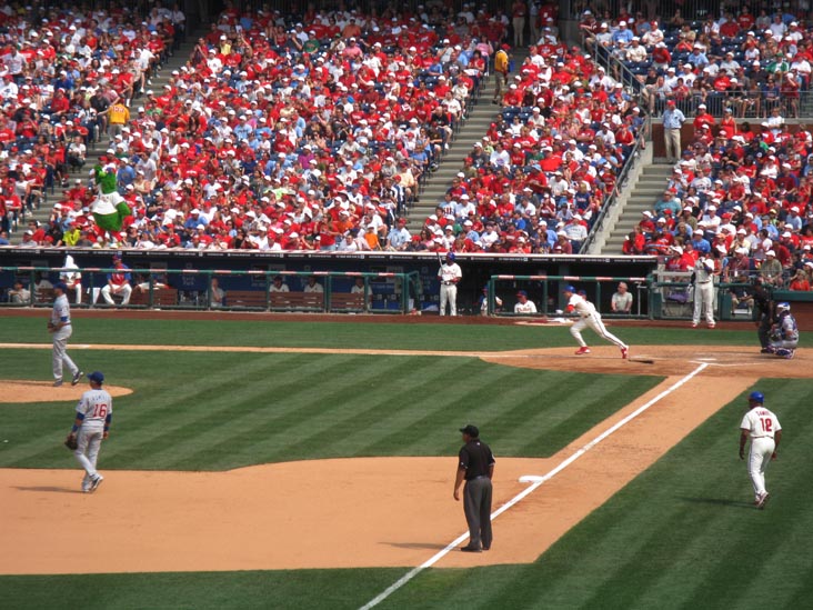 Philadelphia Phillies vs. Chicago Cubs, View From Section 140, Citizens Bank Park, Philadelphia, Pennsylvania, June 12, 2011