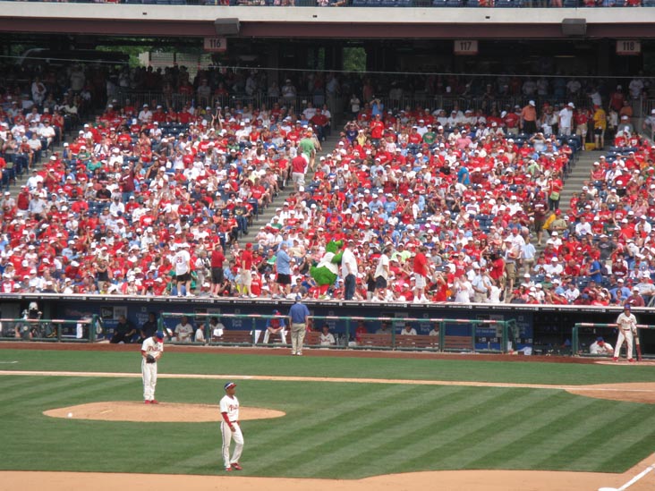 Philadelphia Phillies vs. Chicago Cubs, View From Section 140, Citizens Bank Park, Philadelphia, Pennsylvania, June 12, 2011