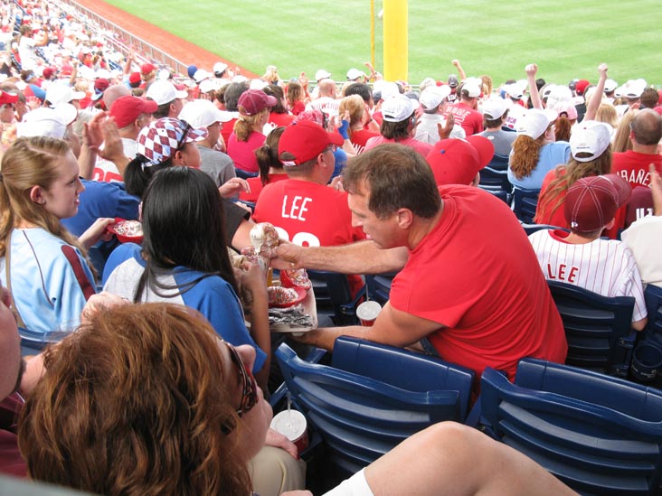 Philadelphia Phillies vs. Chicago Cubs, View From Section 140, Citizens Bank Park, Philadelphia, Pennsylvania, June 12, 2011