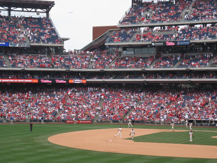 Philadelphia Phillies vs. Chicago Cubs, View From Section 140, Citizens Bank Park, Philadelphia, Pennsylvania, June 12, 2011