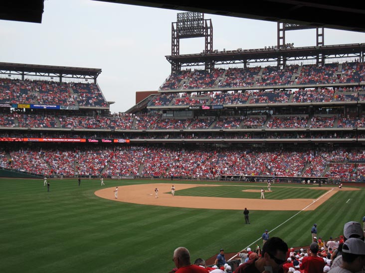 Philadelphia Phillies vs. Chicago Cubs, View From Section 140, Citizens Bank Park, Philadelphia, Pennsylvania, June 12, 2011