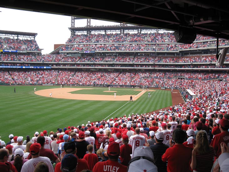 Philadelphia Phillies vs. Chicago Cubs, View From Section 140, Citizens Bank Park, Philadelphia, Pennsylvania, June 12, 2011