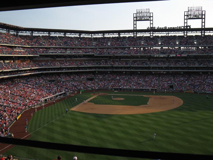 Philadelphia Phillies vs. Minnesota Twins, View From Section 303, Citizens Bank Park, Philadelphia, Pennsylvania, June 19, 2010