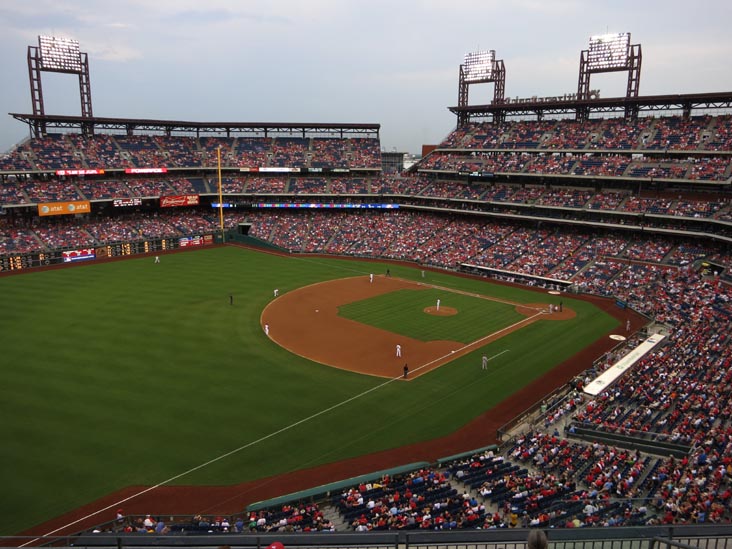 Philadelphia Phillies vs. Arizona Diamondbacks (Section 331), Citizens Bank Park, Philadelphia, Pennsylvania, August 3, 2012