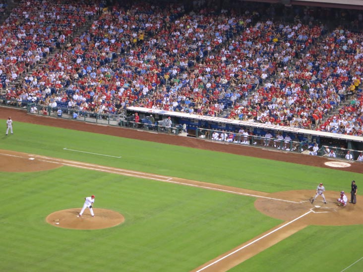 Philadelphia Phillies vs. Arizona Diamondbacks (Section 331), Citizens Bank Park, Philadelphia, Pennsylvania, August 3, 2012