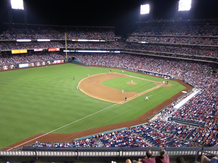 Philadelphia Phillies vs. Arizona Diamondbacks (Section 331), Citizens Bank Park, Philadelphia, Pennsylvania, August 3, 2012