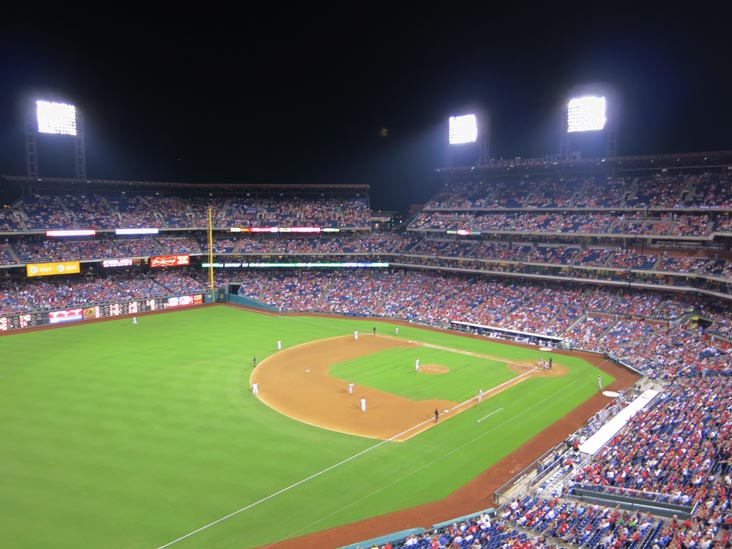 Philadelphia Phillies vs. Arizona Diamondbacks (Section 331), Citizens Bank Park, Philadelphia, Pennsylvania, August 3, 2012