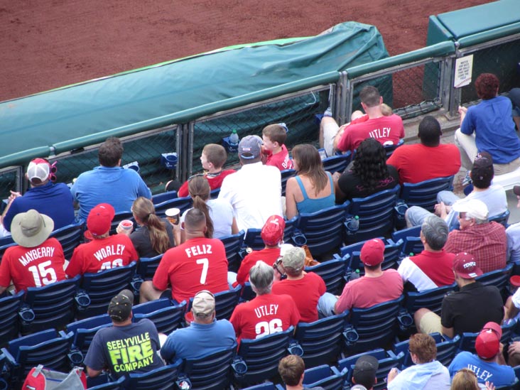 Philadelphia Phillies vs. Colorado Rockies (Section 331), Citizens Bank Park, Philadelphia, Pennsylvania, September 9, 2012