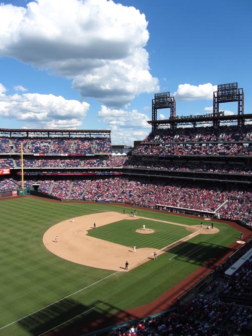 Philadelphia Phillies vs. Colorado Rockies (Section 331), Citizens Bank Park, Philadelphia, Pennsylvania, September 9, 2012