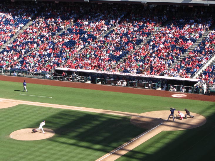 Philadelphia Phillies vs. Colorado Rockies (Section 331), Citizens Bank Park, Philadelphia, Pennsylvania, September 9, 2012