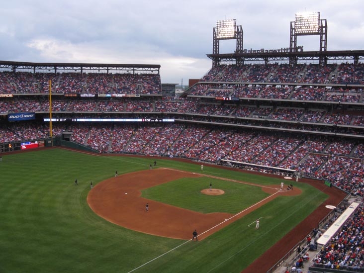 Philadelphia Phillies vs. New York Mets, View From Section 331, Citizens Bank Park, Philadelphia, Pennsylvania, September 12, 2009
