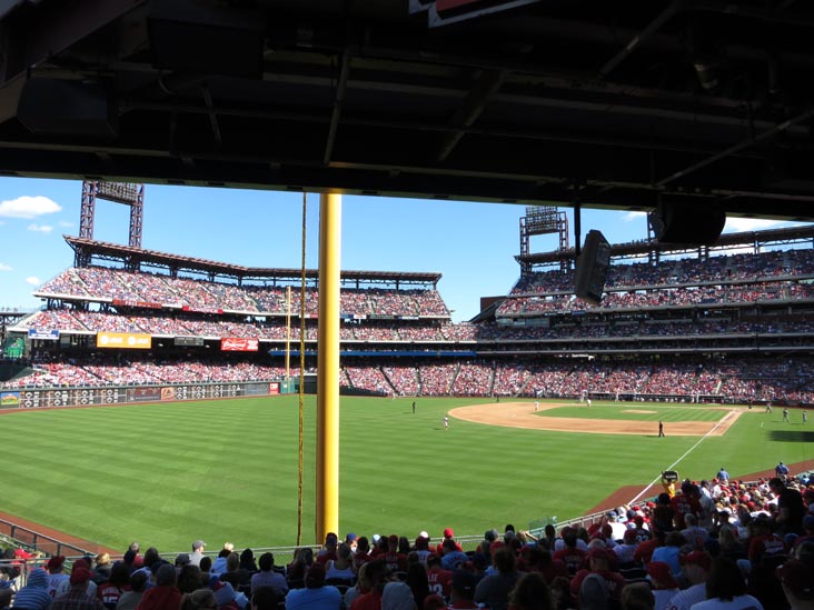 Philadelphia Phillies vs. Atlanta Braves (Section 140), Citizens Bank Park, Philadelphia, Pennsylvania, September 23, 2012