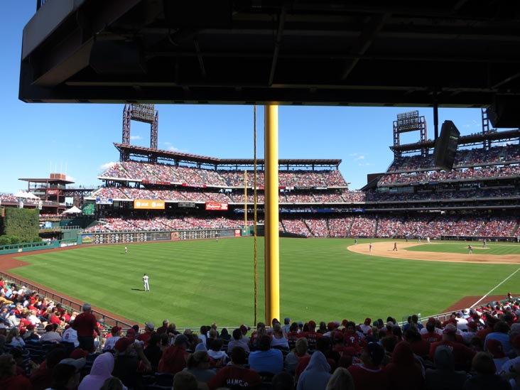 Philadelphia Phillies vs. Atlanta Braves (Section 140), Citizens Bank Park, Philadelphia, Pennsylvania, September 23, 2012