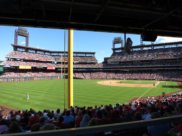 Philadelphia Phillies vs. Atlanta Braves (Section 140), Citizens Bank Park, Philadelphia, Pennsylvania, September 23, 2012