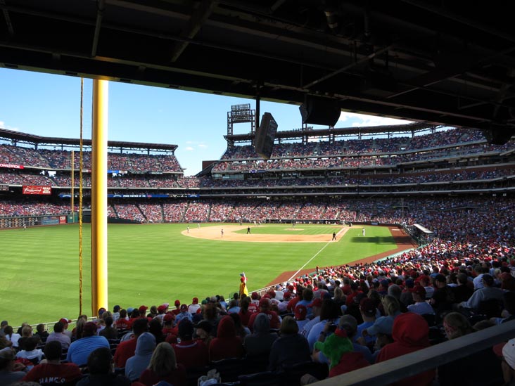 Philadelphia Phillies vs. Atlanta Braves (Section 140), Citizens Bank Park, Philadelphia, Pennsylvania, September 23, 2012