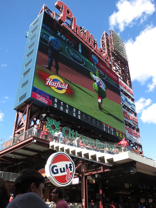 Philadelphia Phillies vs. Atlanta Braves, Citizens Bank Park, Philadelphia, Pennsylvania, September 23, 2012