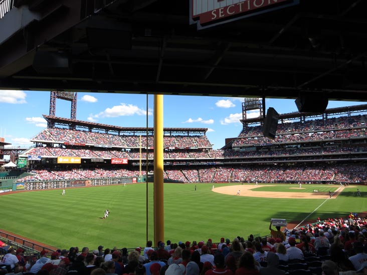 Philadelphia Phillies vs. Atlanta Braves (Section 140), Citizens Bank Park, Philadelphia, Pennsylvania, September 23, 2012