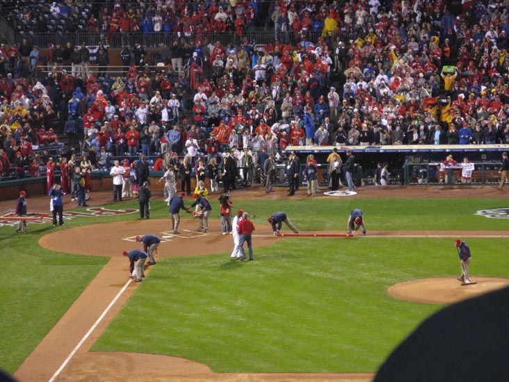 Pregame, Philadelphia Phillies vs. New York Yankees, World Series Game 3, Citizens Bank Park, Philadelphia, Pennsylvania, October 31, 2009
