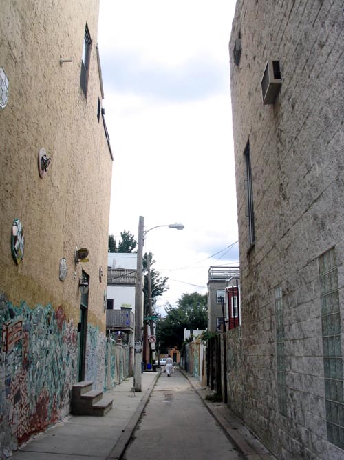 Alley Off of South Street Near 8th Street, Philadelphia, Pennsylvania